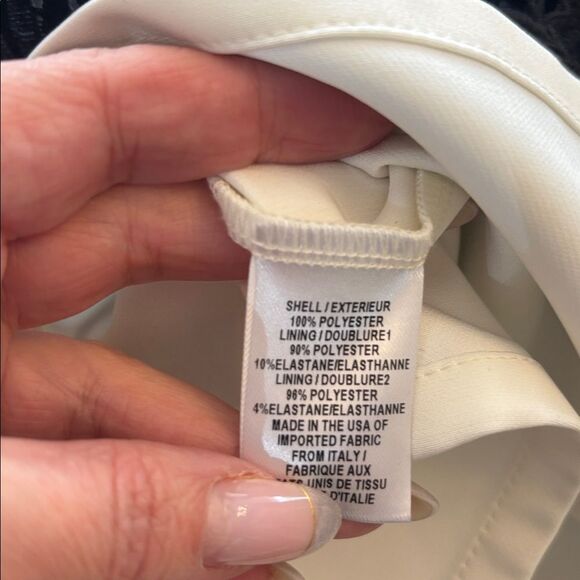 NWT Milly Minis Black Floral Lace Mini Skirt, US4 - Picture 10 of 11